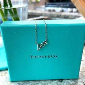 Tiffany & Co. Paloma’s Graffiti Love Necklace